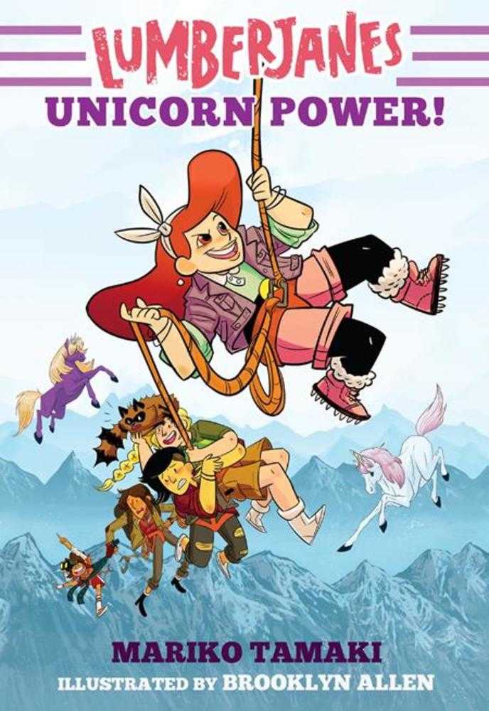 Lumberjanes Illustrated Novel Volume 01 Unicorn Power