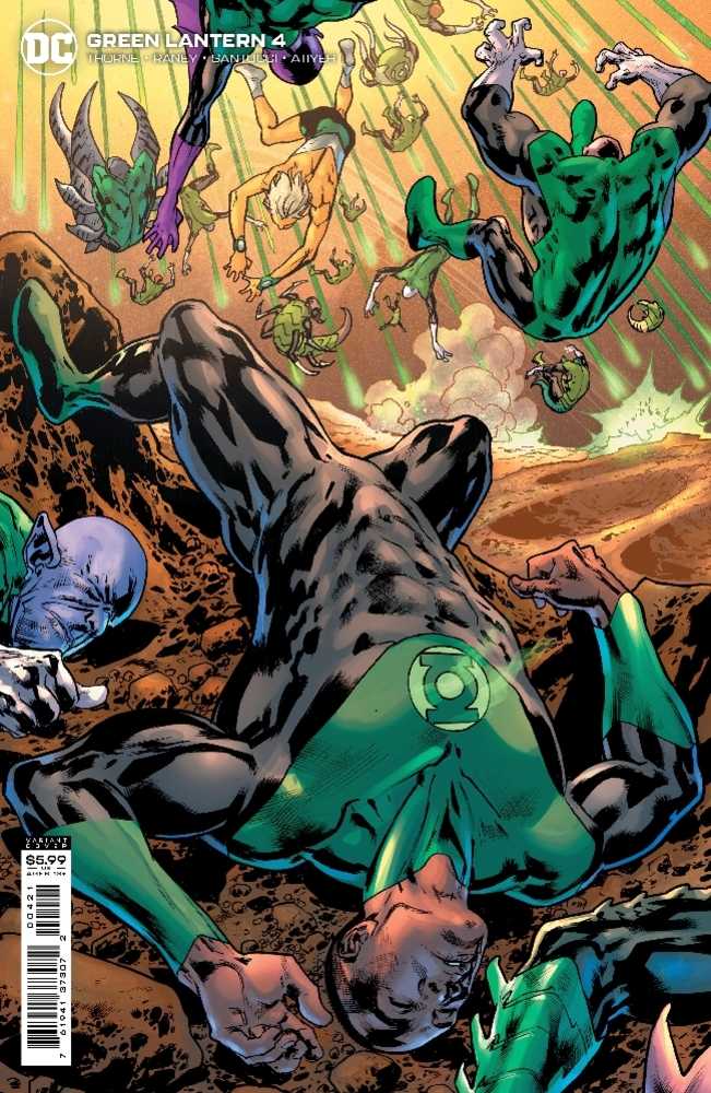 Green Lantern #4 Cover B Bryan Hitch Card Stock Variant