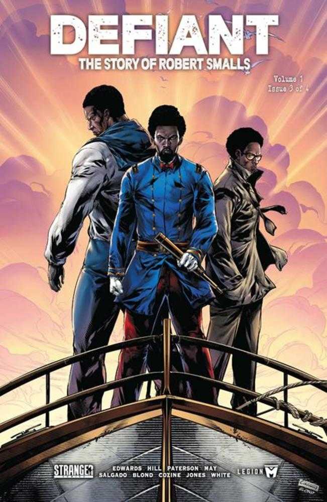 Defiant The Story Of Robert Smalls #3 (Of 4) Cover A Caanan White