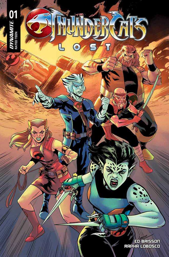 Thundercats Lost #1 Cover S Foc Lobosco Original