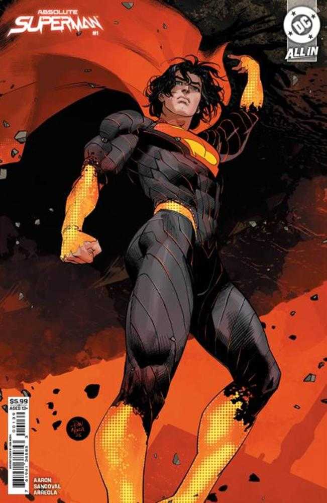 Absolute Superman #1 4th Print Cover B Dan Mora Card Stock Variant