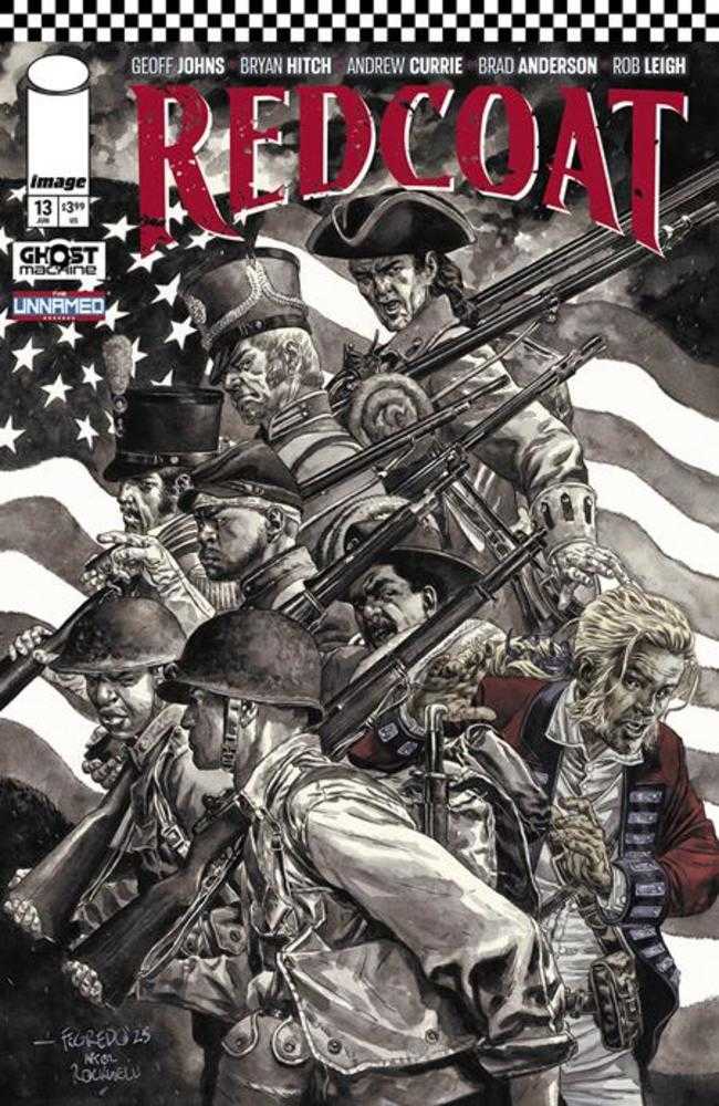 Redcoat #13 Cover B Duncan Fegredo Variant