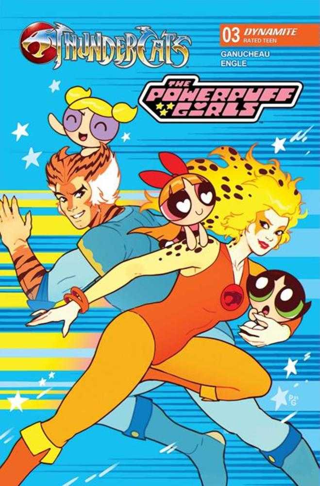 Thundercats Powerpuff Girls #3 Cover A Paulina Ganucheau