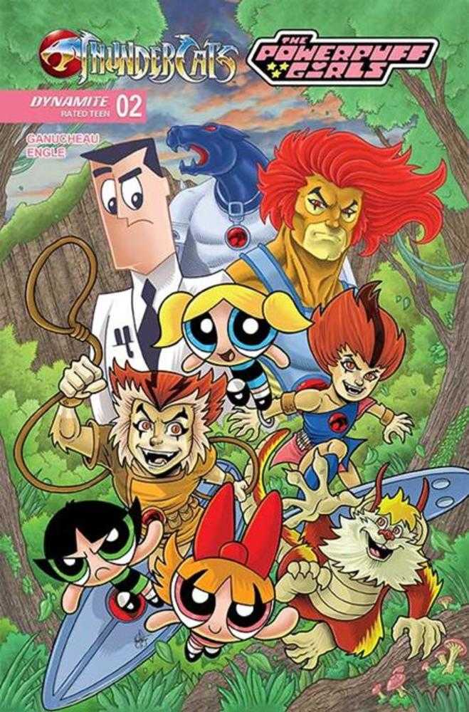 Thundercats Powerpuff Girls #2 Cover K Ken Haeser Original Foc Bonus Variant