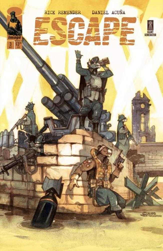 Escape #3 Cover B Inc 1:20 Greg Tocchini Variant