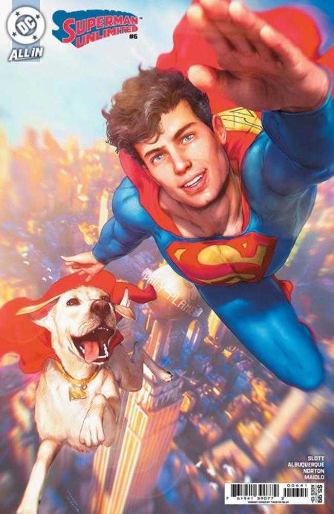 Superman Unlimited #6 Cover D Tiago Da Silva Card Stock Variant