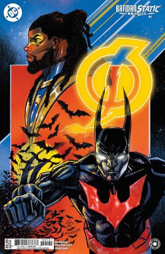 Batman Static Beyond #1 (Of 6) Cover E Denys Cowan Card Stock Variant