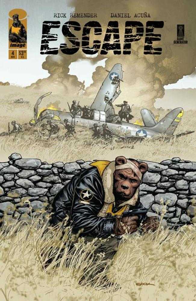 Escape #4 Cover B Inc 1:15 Ryan Sook Variant
