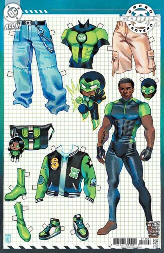 Green Lantern Corps #10 Cover B Rian Gonzales Card Stock Variant