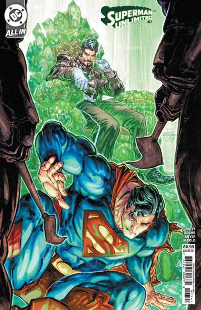 Superman Unlimited #7 Cover D Freddie E Williams II Card Stock Variant
