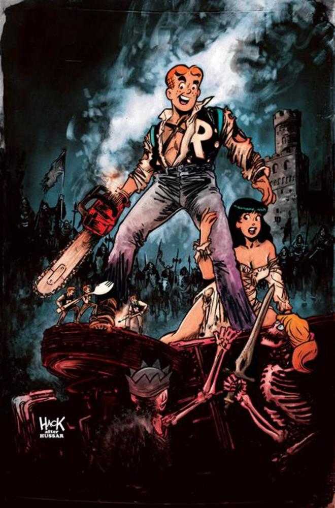 Archie X Army Of Darkness #1 Cover I Robert Hack Limited Full Art Variant