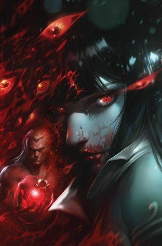 Vampirella Armageddon #8 Cover E Francesco Mattina Metal Full Art Cover Variant