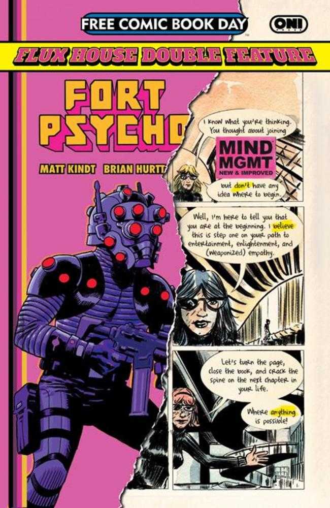 Free Comic Book Day 2026 Mind Mgmt Fort Psycho Special