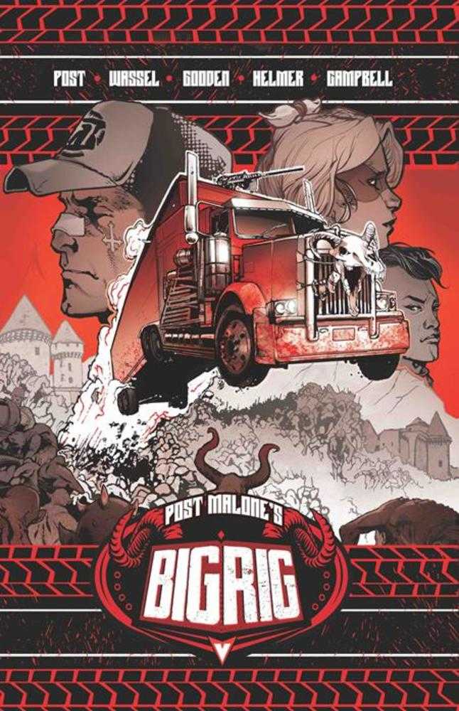 Post Malones Big Rig TPB Volume 01 Direct Market Exclusive Cover (Mature)