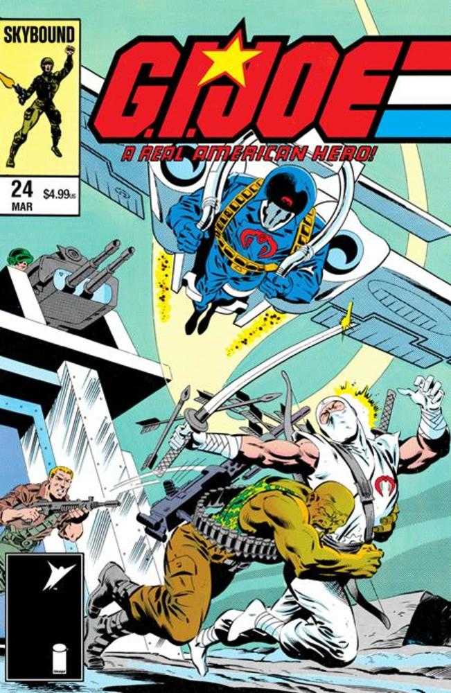G.I. Joe A Real American Hero #24 Hama Files Edition #24 Cover C Mike Zeck & John Beatty Foil Variant