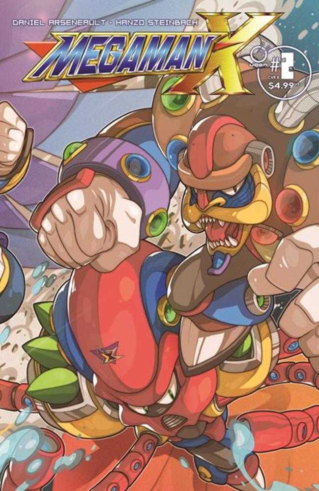 Mega Man X #2 (Of 5) Cover B Edwin Huang Variant