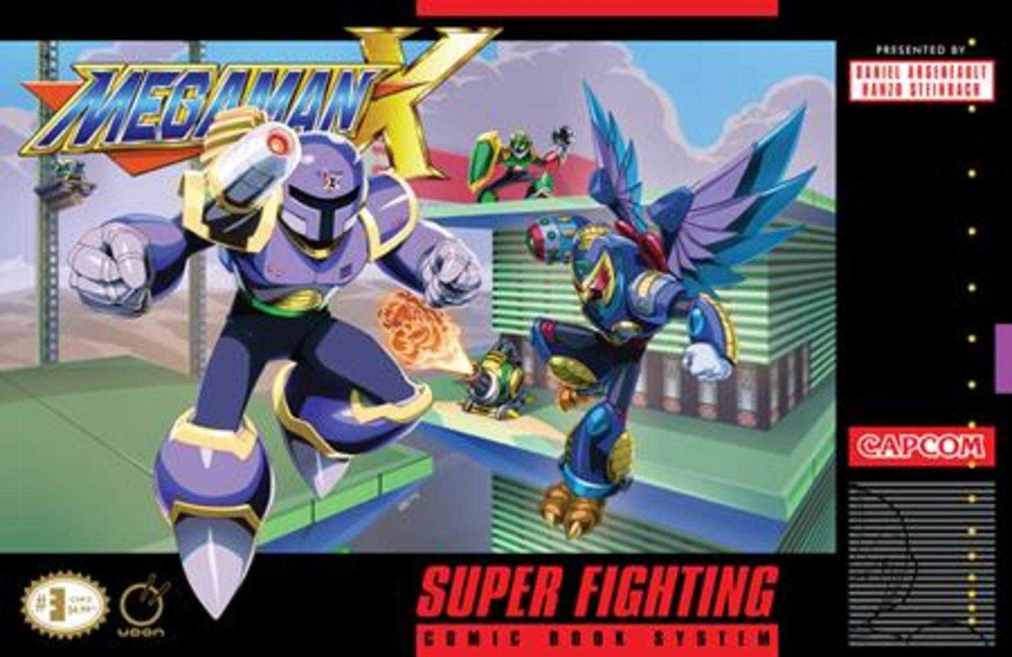 Mega Man X #3 (Of 5) Cover D Inc 1:5 Jeffrey Cruz Variant