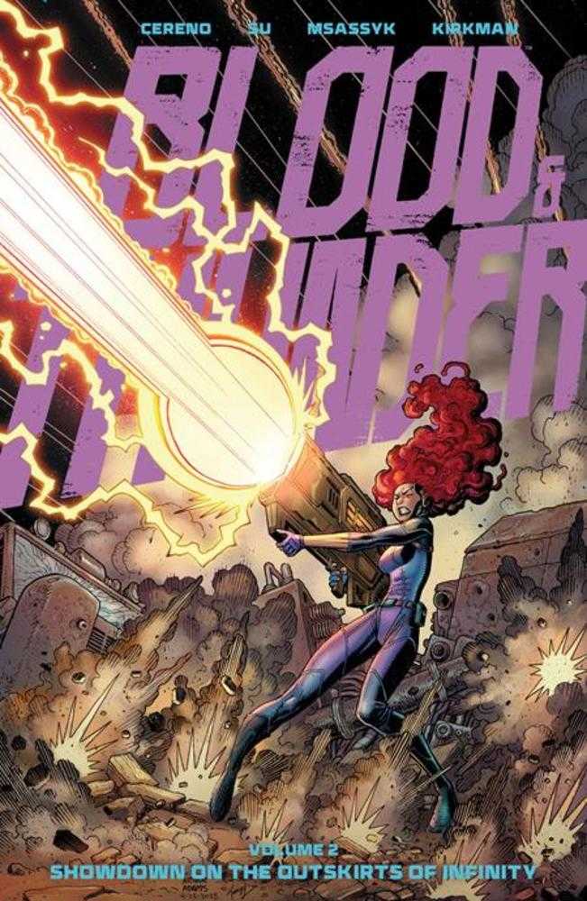 Blood & Thunder TPB Volume 02 Showdown On The Outskirts Direct Market Exclusive Arthur Adams & Msassyk Cover (Mature)
