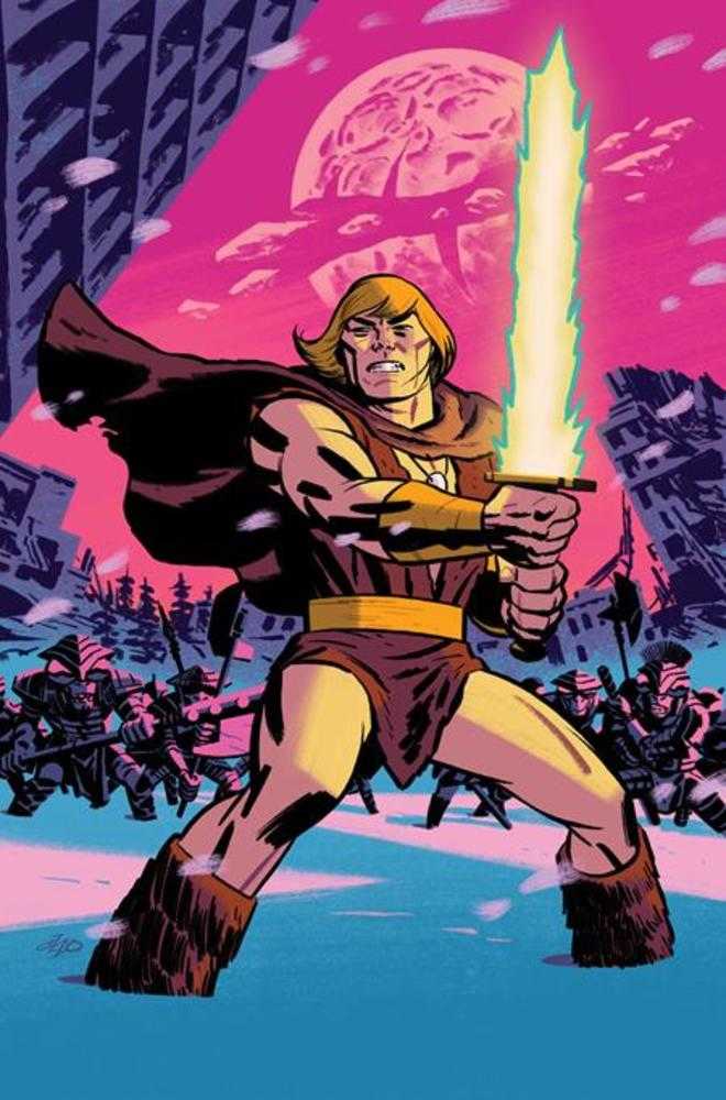 Thundarr The Barbarian #5 Cover E Michael Cho Metal Full Art Cover Variant