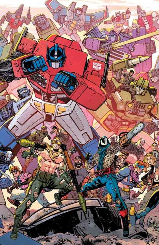 G.I. Joe #23 Cover F Tom Reilly & Adriano Lucas Transformers Energon Universe 3rd Anniversary Variant