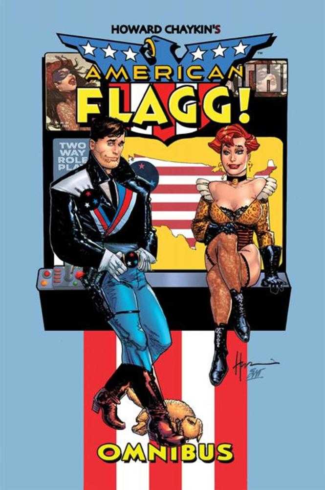 Howard Chaykins American Flagg Omnibus Hardcover (Mature)