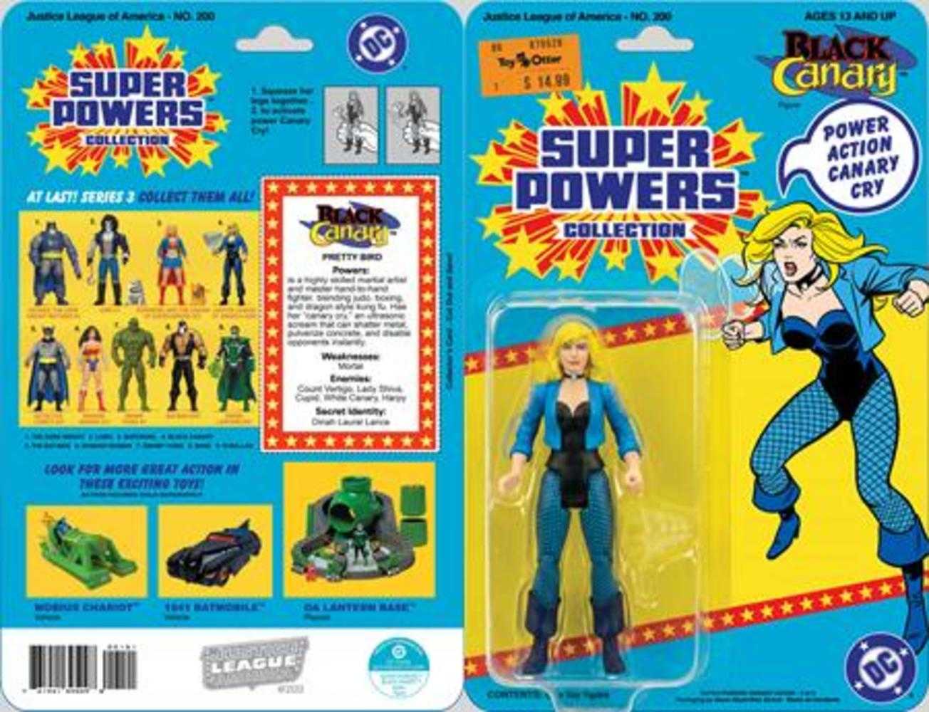 Justice League Of America #200 Facsimile Treasury Edition Cover B Jason Geyer & Alex Saviuk Black Canary Super Powers Action Figure Variant