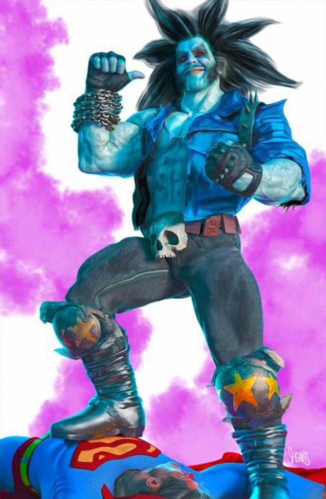 Lobo #4 Cover G Mark Spears Card Stock Variant