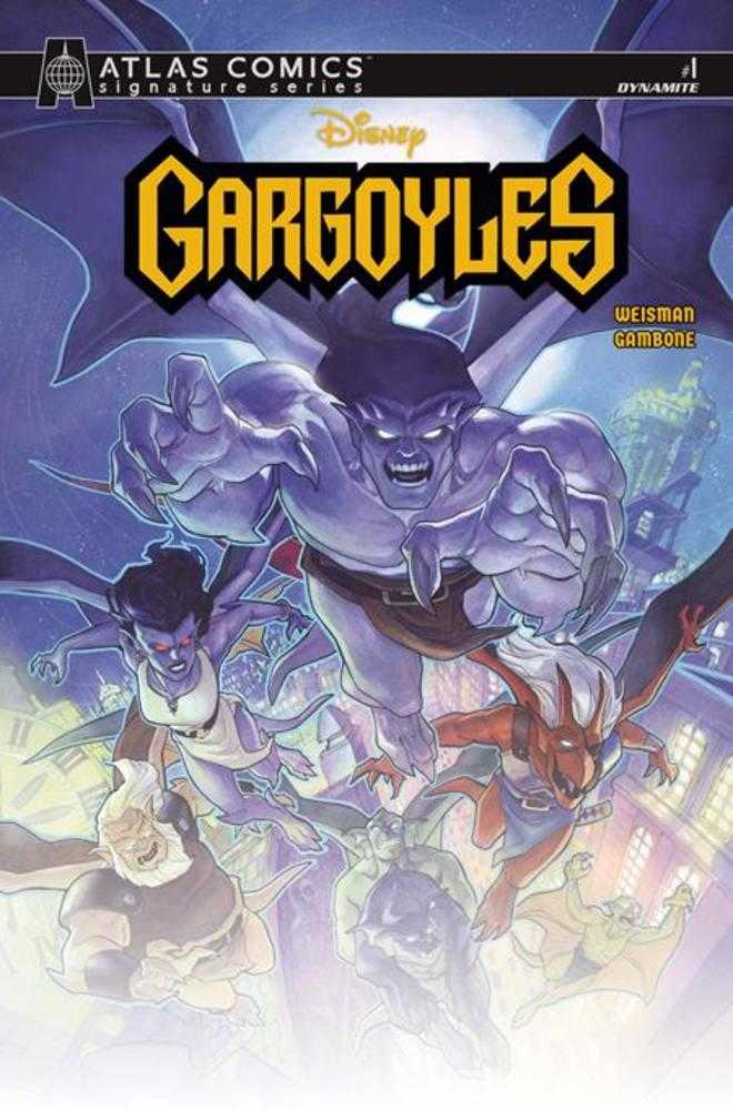 Gargoyles (2026) #1 Cover G Meghan Hetrick Atlas Edition Signed By Greg Weisman Variant