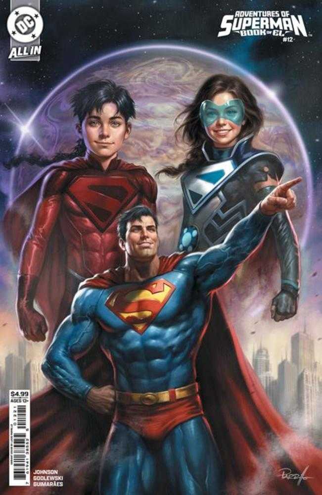 Adventures Of Superman Book Of El #12 (Of 12) Cover B Lucio Parrillo Card Stock Variant