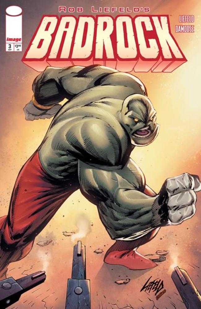 Badrock #3 Cover B Rob Liefeld Variant