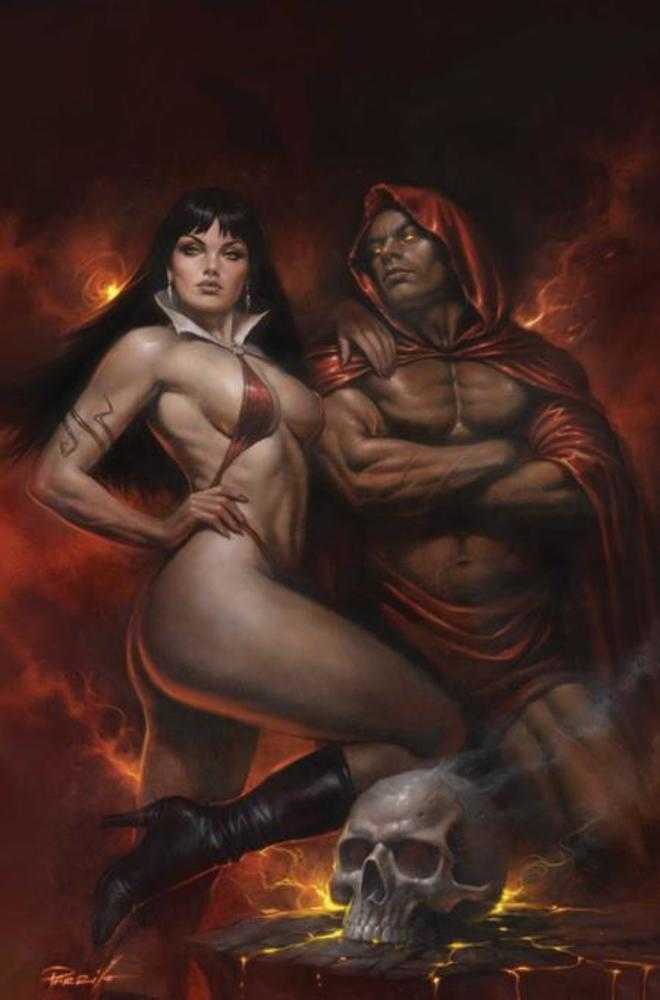 Vampirella (2026) #6 Cover F Lucio Parrillo Metal Premium Variant