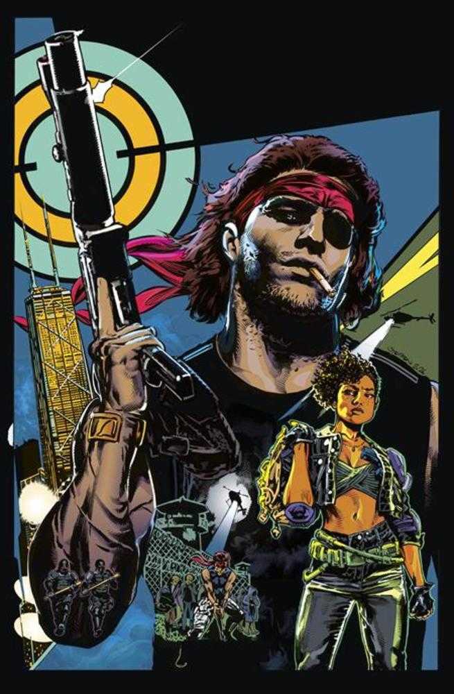 Escape From New York Escape From Chicago #1 Cover I Stephen Mooney Metal Full Art Variant
