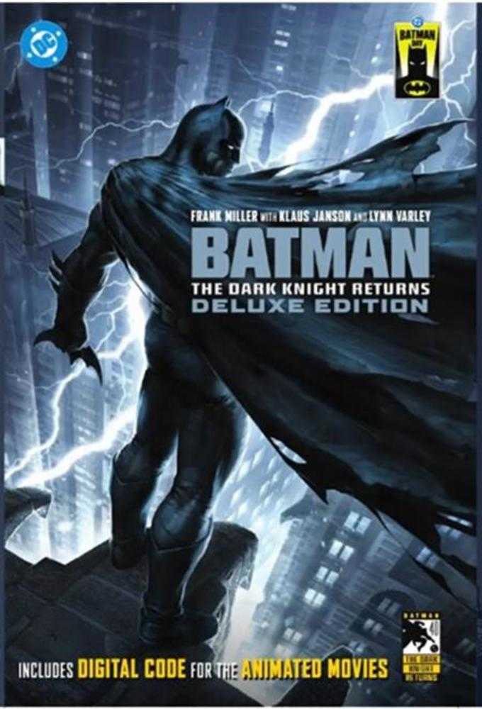 Batman Day 2026 Batman The Dark Knight Returns Deluxe Edition Hardcover Variant Dust Jacket