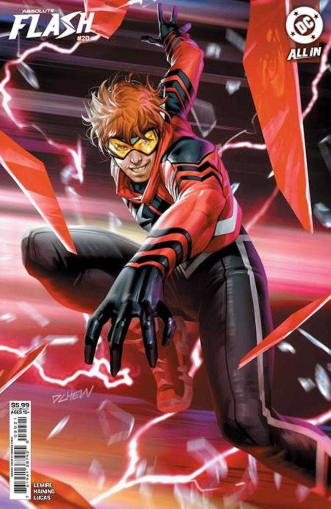 Absolute Flash #20 Cover B Derrick Chew Card Stock Variant
