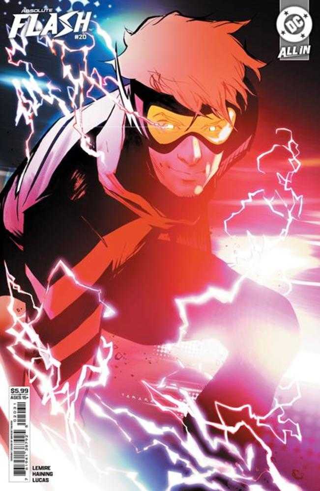 Absolute Flash #20 Cover C Marcio Takara Card Stock Variant