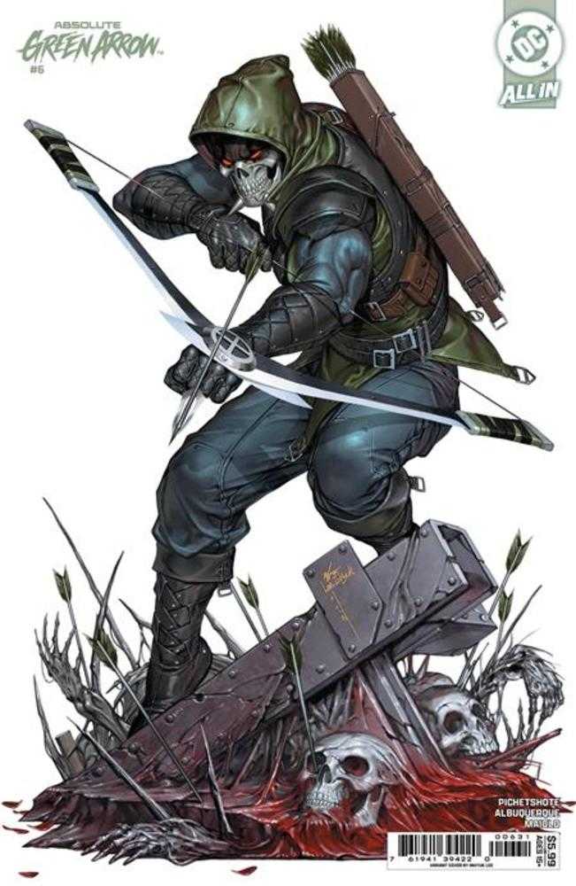 Absolute Green Arrow #6 (Of 12) Cover C Inhyuk Lee Card Stock Variant
