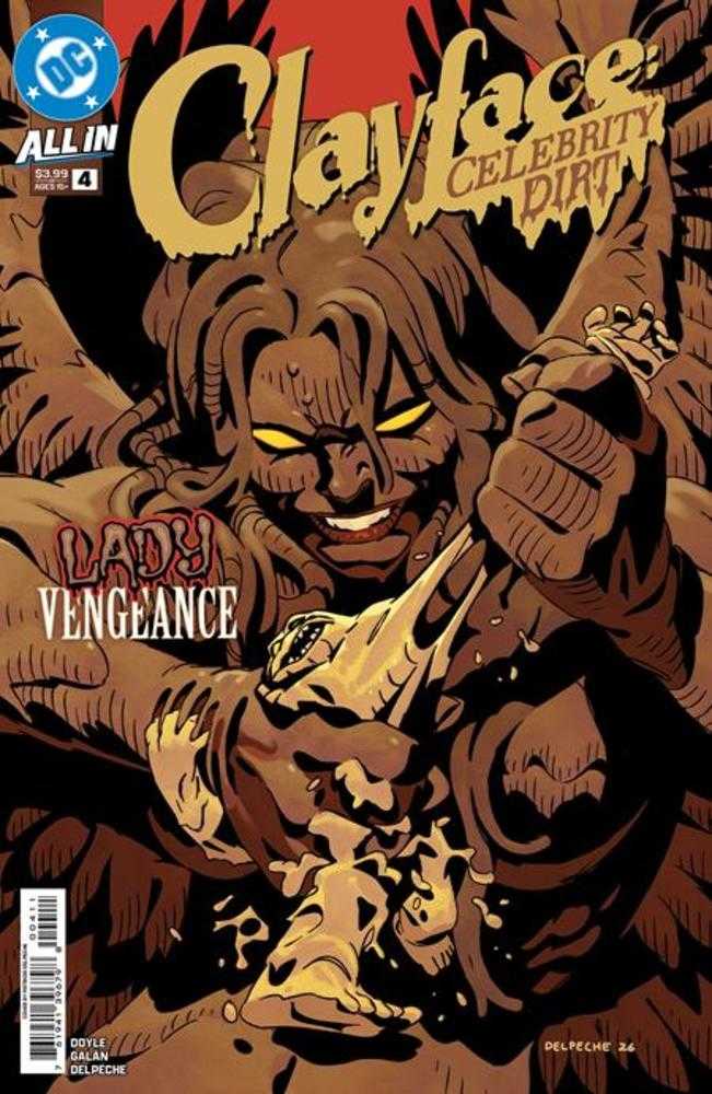 Clayface Celebrity Dirt #4 (Of 6) Cover A Patrico Delpeche