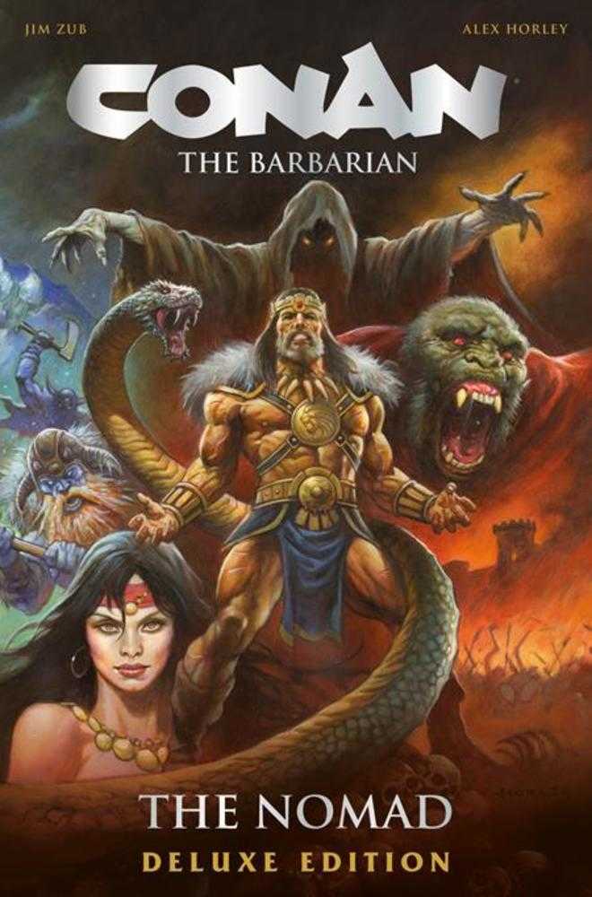 Conan The Barbarian The Nomad Deluxe Collectors Edition Hardcover Regular Edition Alex Horley (Mature)