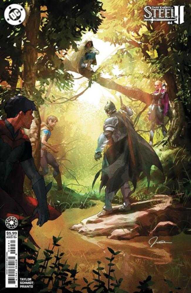 Dark Knights Of Steel II #4 (Of 12) Cover C Gerald Parel Card Stock Variant