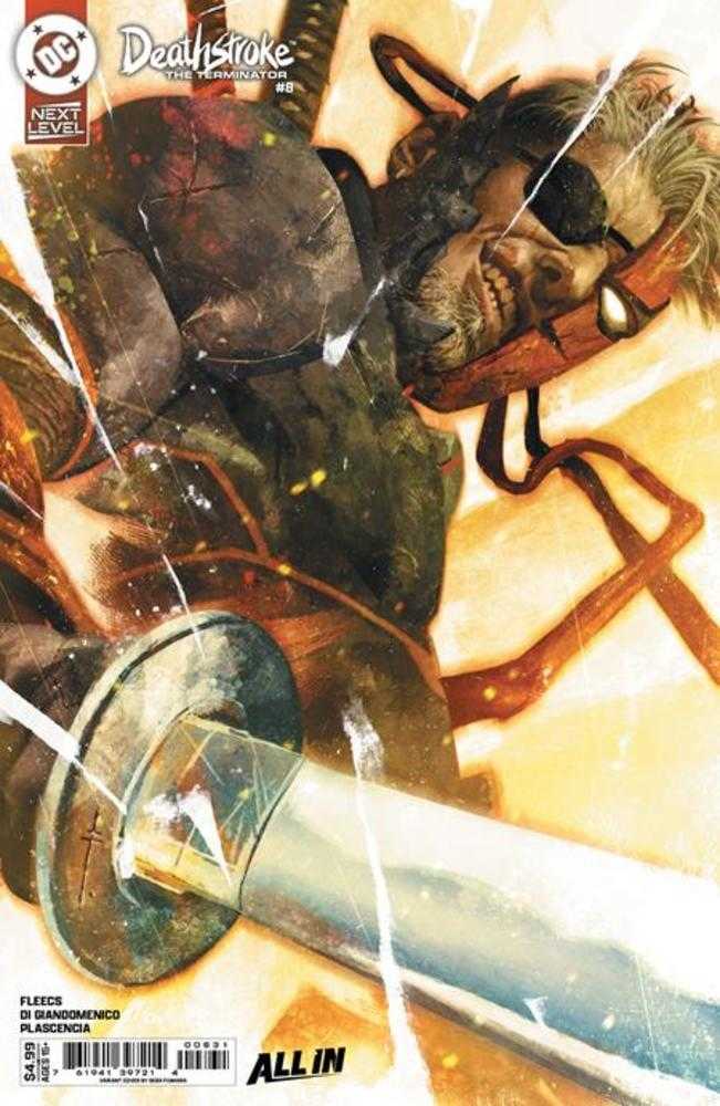 Deathstroke The Terminator #8 Cover C Sebastian Fiumara Card Stock Variant