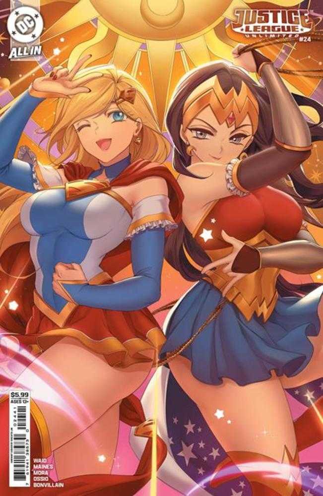 Justice League Unlimited #24 Cover D Rachta Lin Card Stock Variant