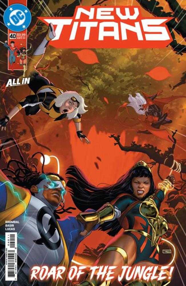 New Titans #40 Cover A Taurin Clarke