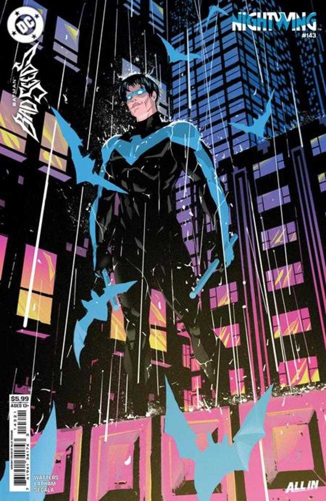 Nightwing #143 Cover B Riley Rossmo Card Stock Variant (Batman Bad Seeds)