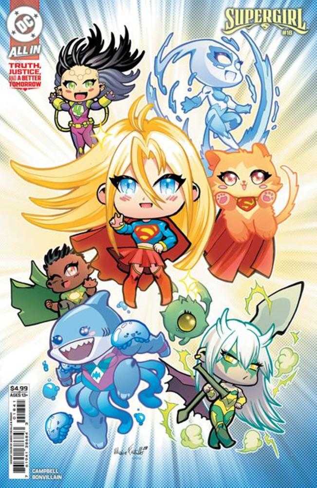 Supergirl #18 Cover D Mario Foccillo Card Stock Variant