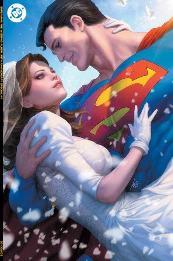 Superman The Wedding Album 30 Th Anniversary Special #1 (One Shot) Cover E Stanley Artgerm Lau Foil Variant