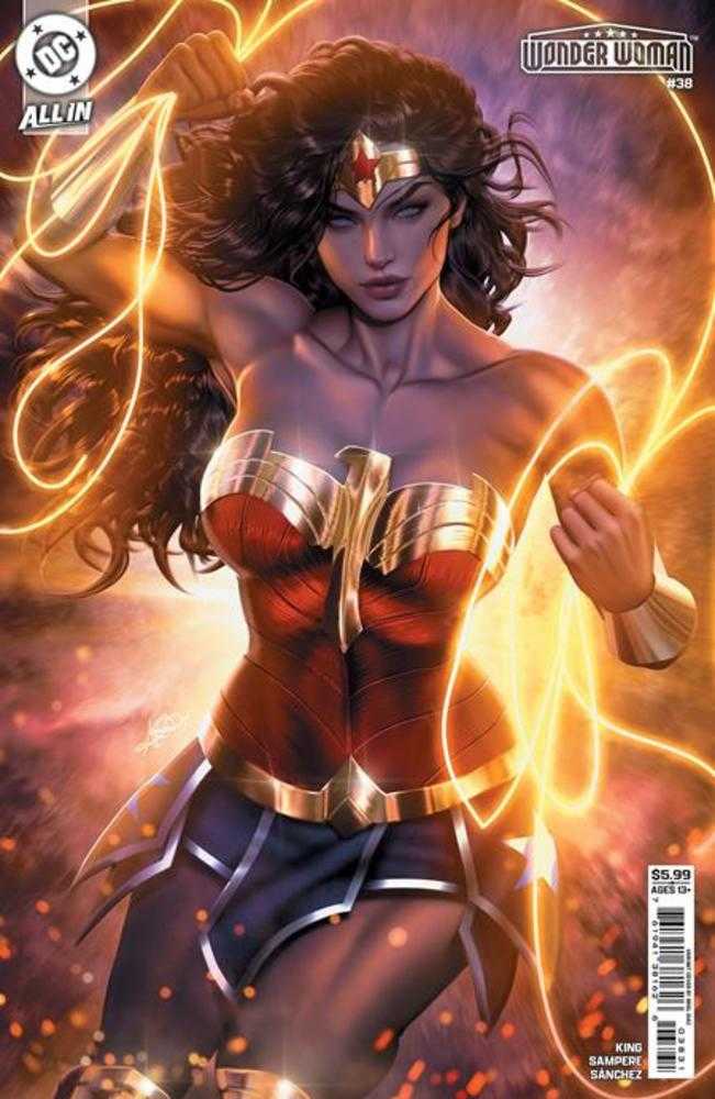Wonder Woman #38 Cover C Ariel Diaz Card Stock Variant