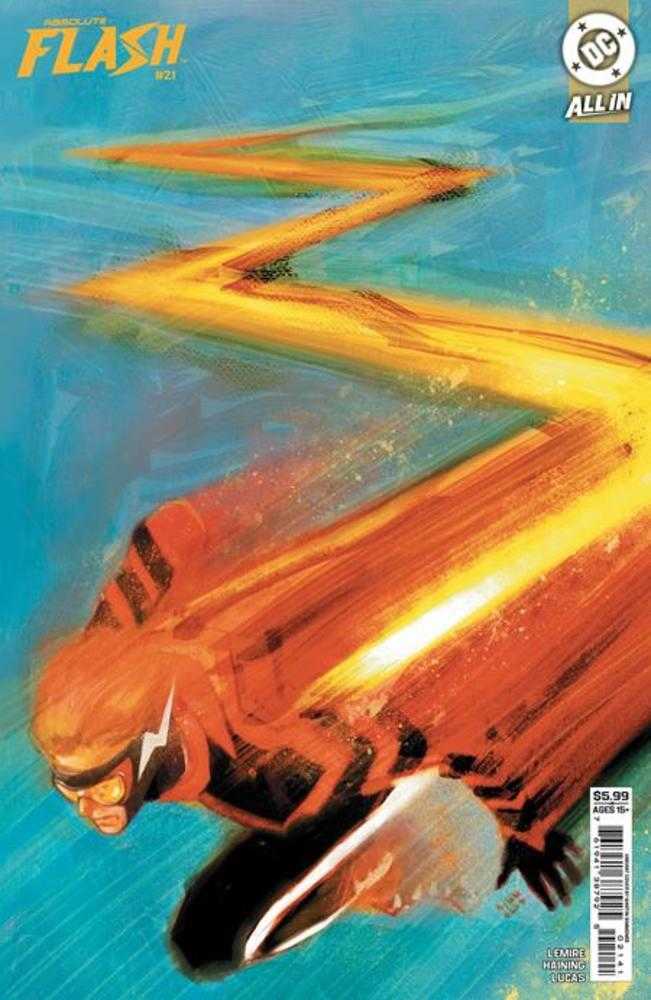 Absolute Flash #21 Cover D Martin Simmonds Card Stock Variant