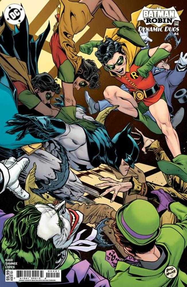 Batman & Robin Year One Dynamic Duos #4 (Of 12) Cover B Brad Walker Card Stock Variant