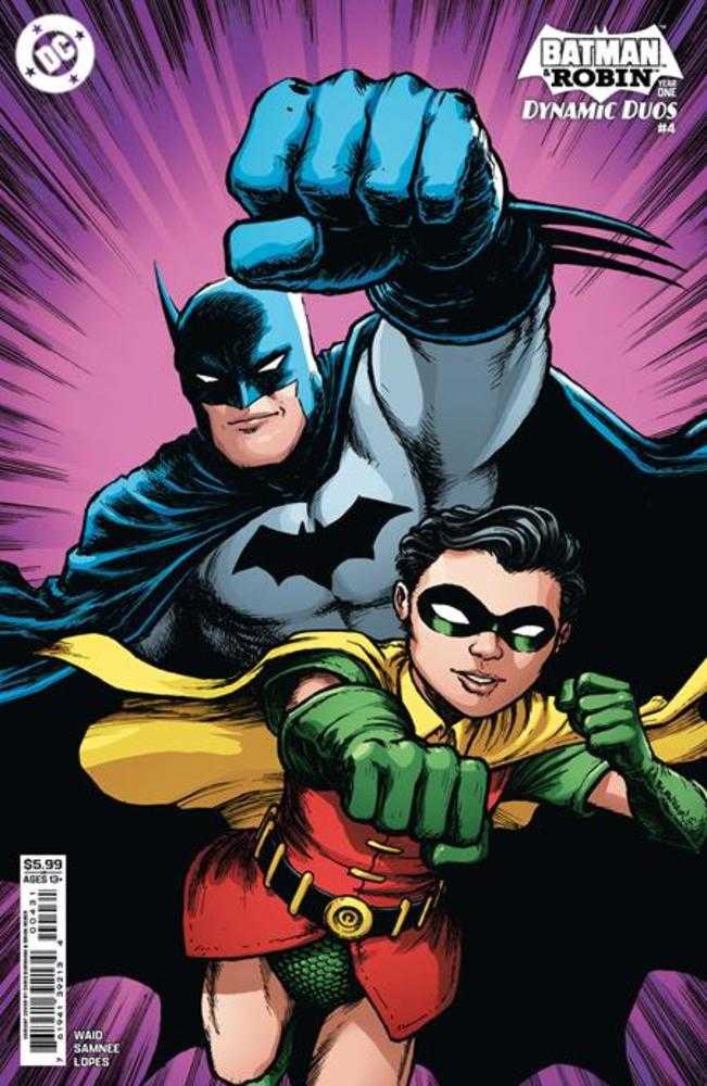 Batman & Robin Year One Dynamic Duos #4 (Of 12) Cover C Chris Burnham Card Stock Variant