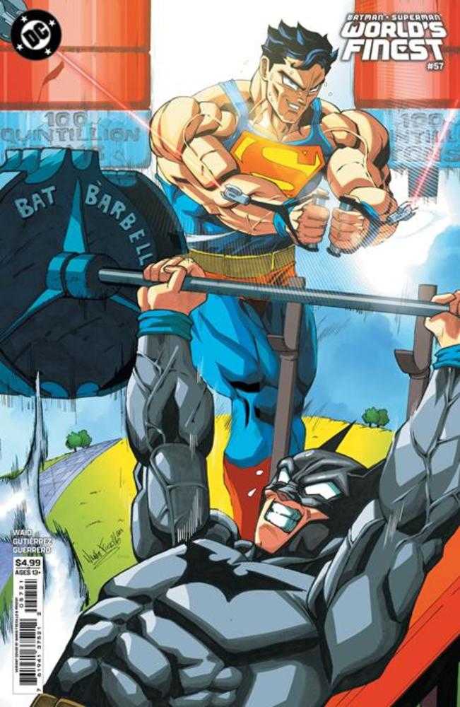Batman Superman Worlds Finest #57 Cover B Mario Fox Foccillo Card Stock Variant